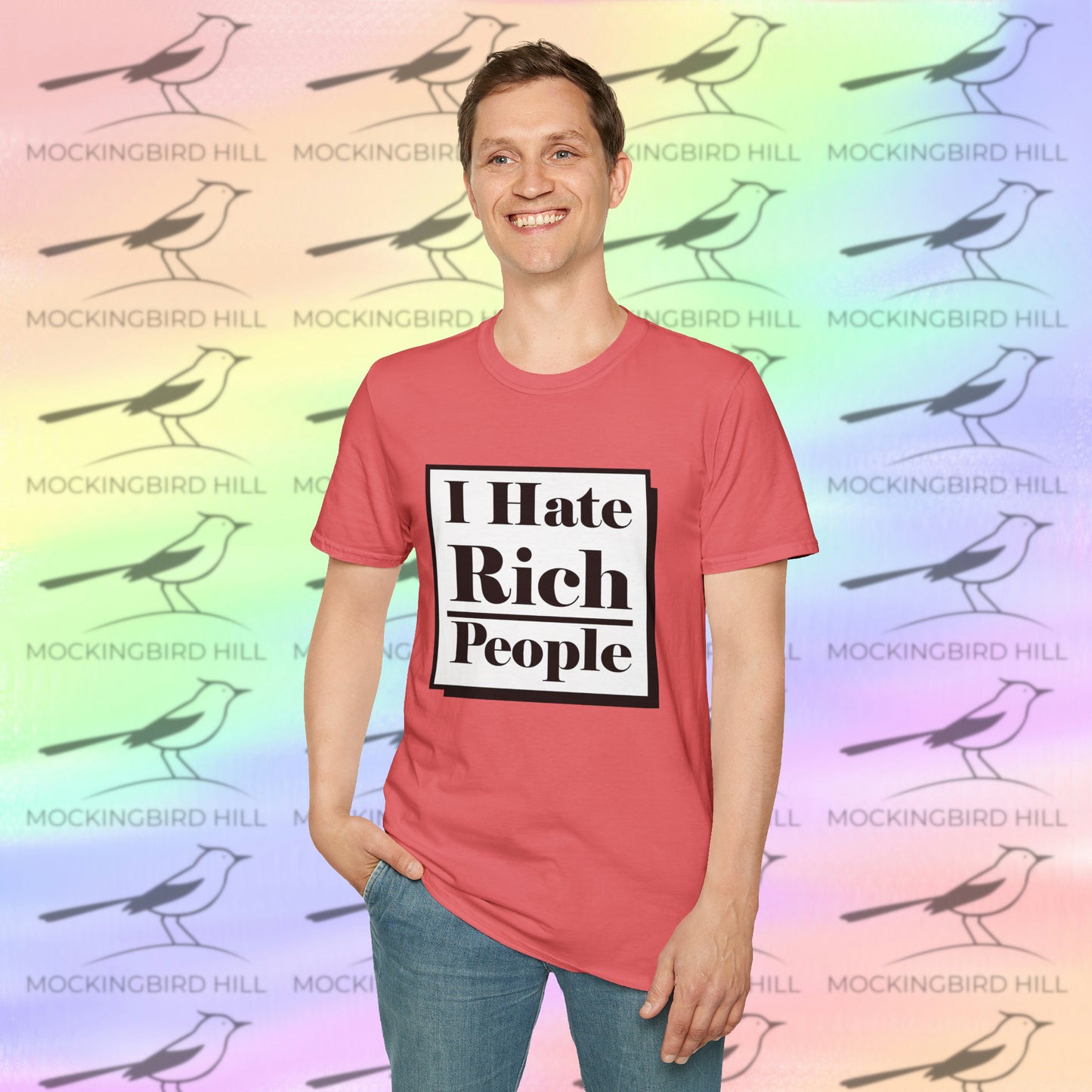 "I Hate Rich People" Tee