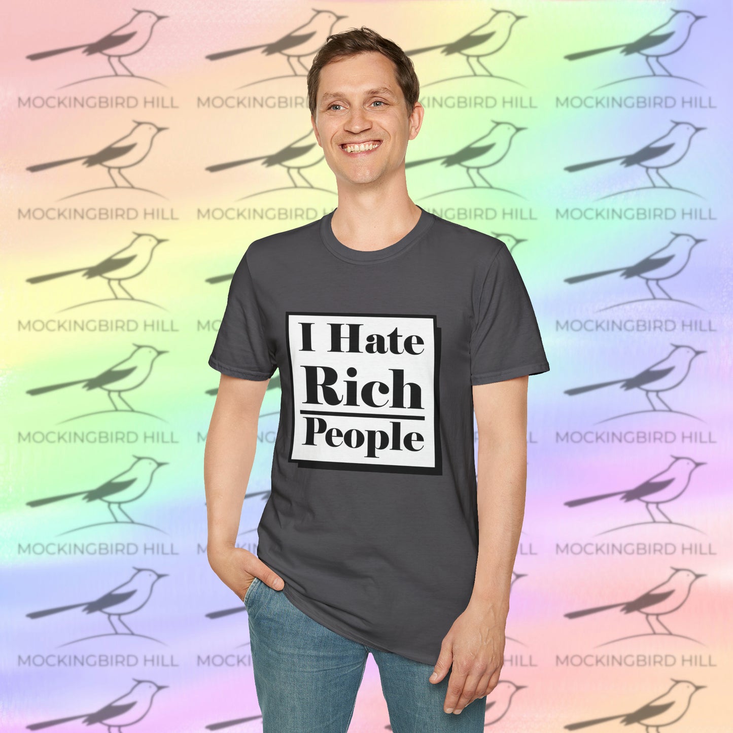 "I Hate Rich People" Tee