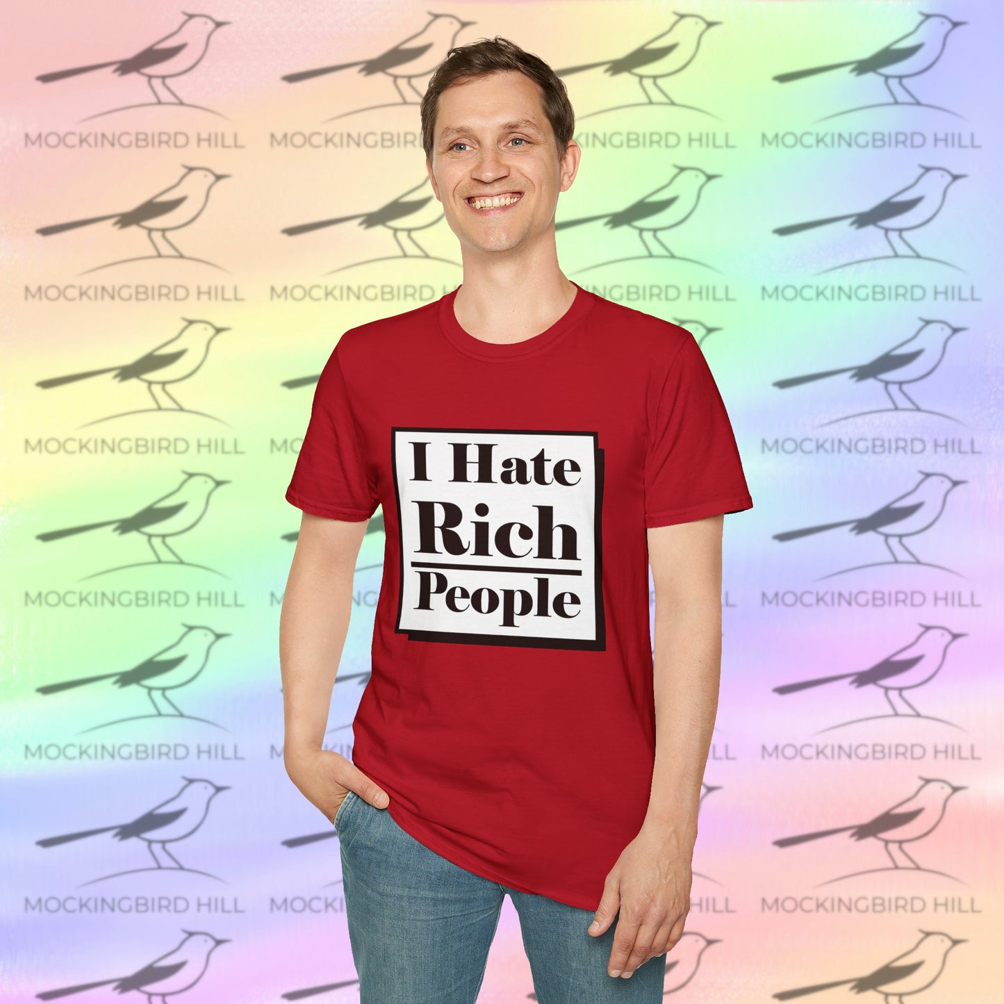 "I Hate Rich People" Tee