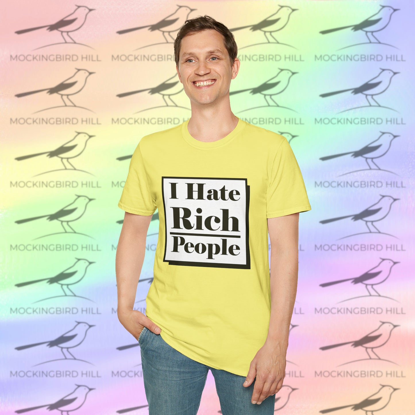 "I Hate Rich People" Tee