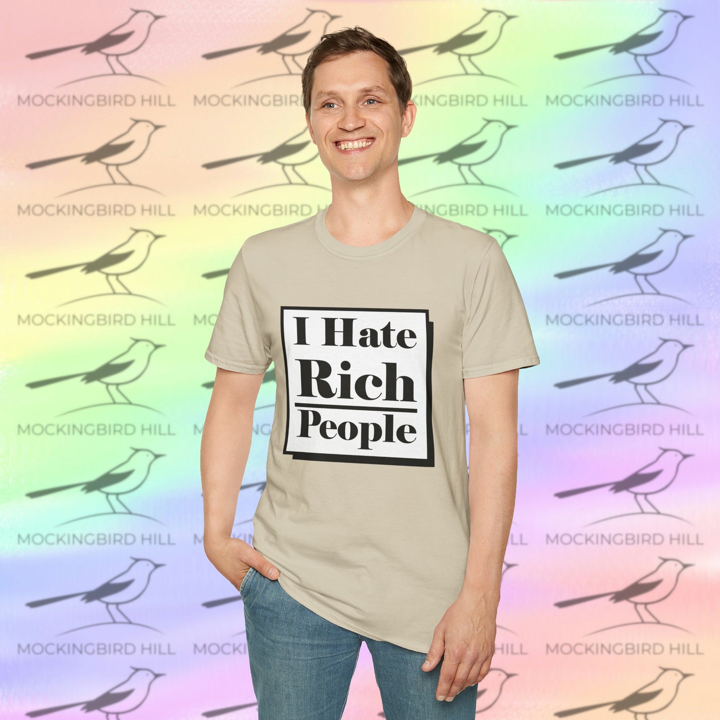 "I Hate Rich People" Tee