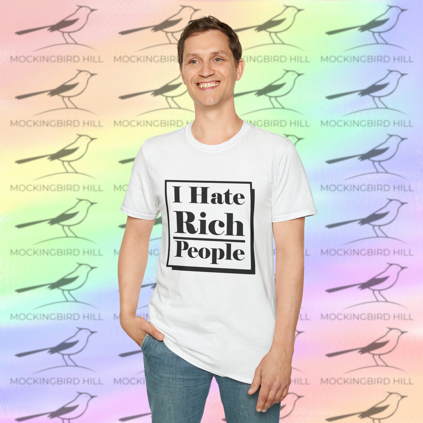 "I Hate Rich People" Tee