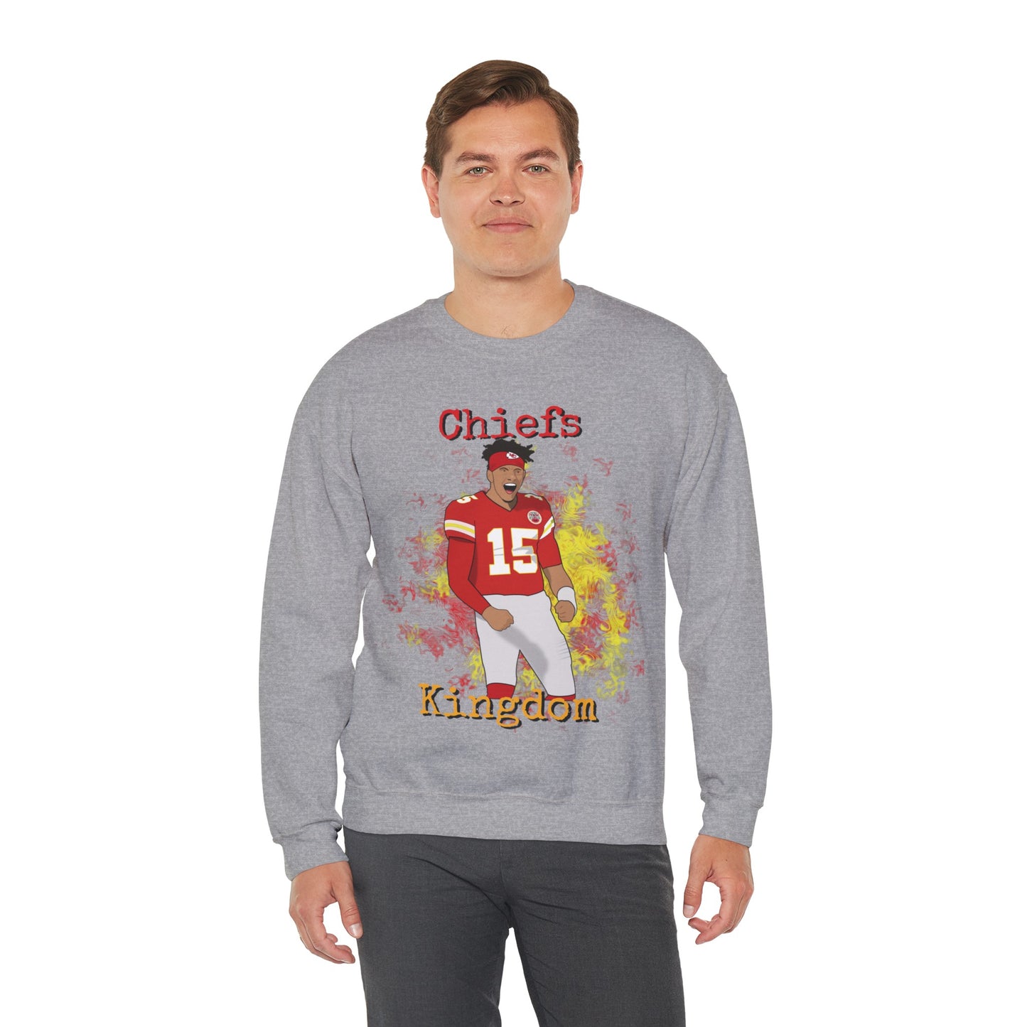 Patrick Mahomes Flex Crewneck Sweatshirt