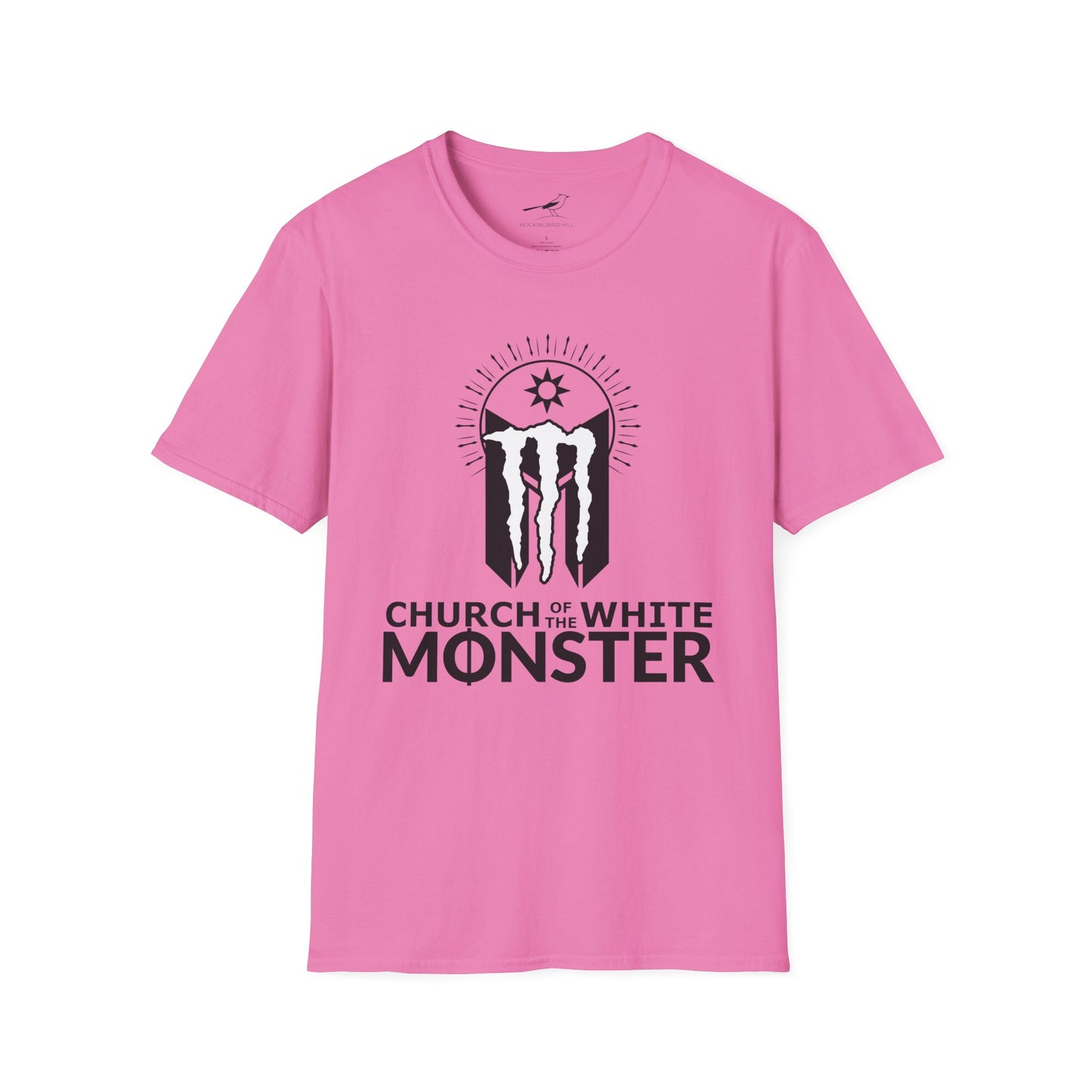 "Church of the White Monster" Unisex Softstyle T-Shirt