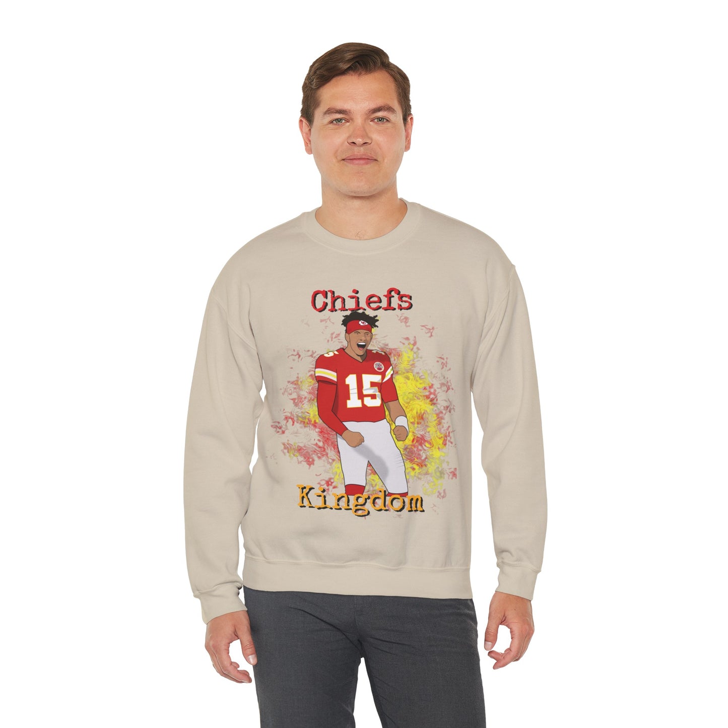 Patrick Mahomes Flex Crewneck Sweatshirt