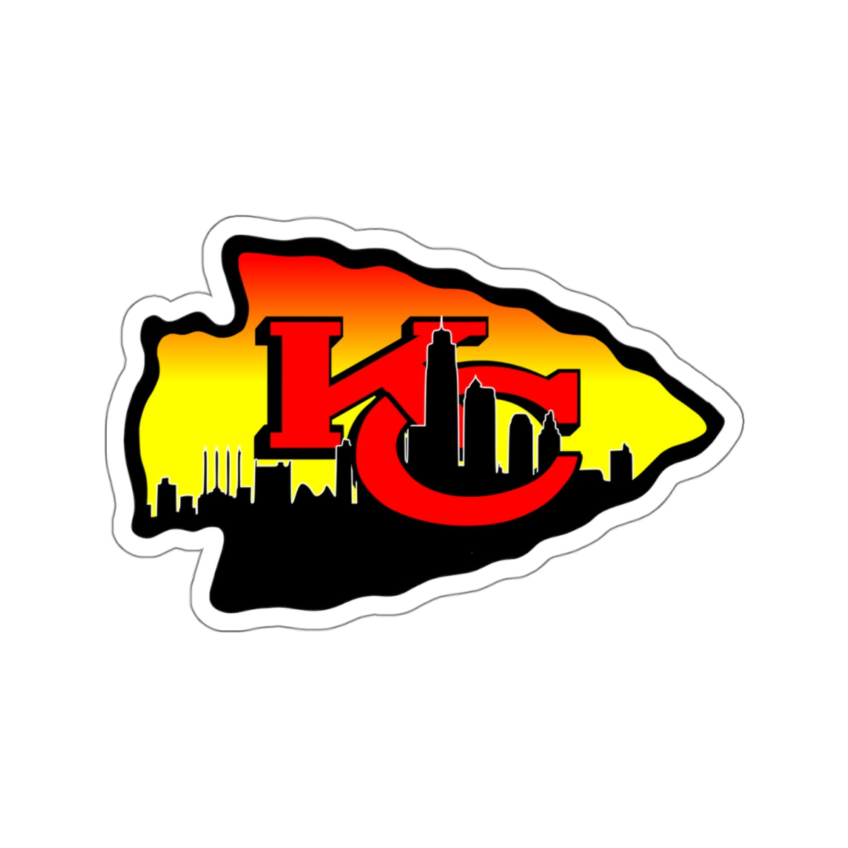 Skyline Arrowhead Sticker