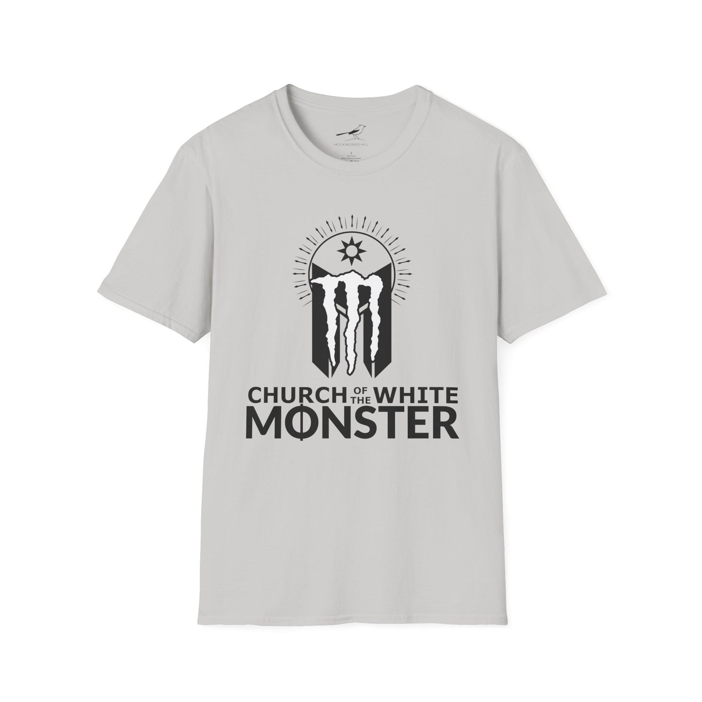 "Church of the White Monster" Unisex Softstyle T-Shirt