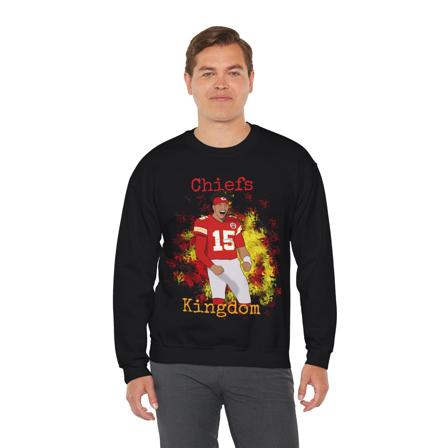 Patrick Mahomes Flex Crewneck Sweatshirt