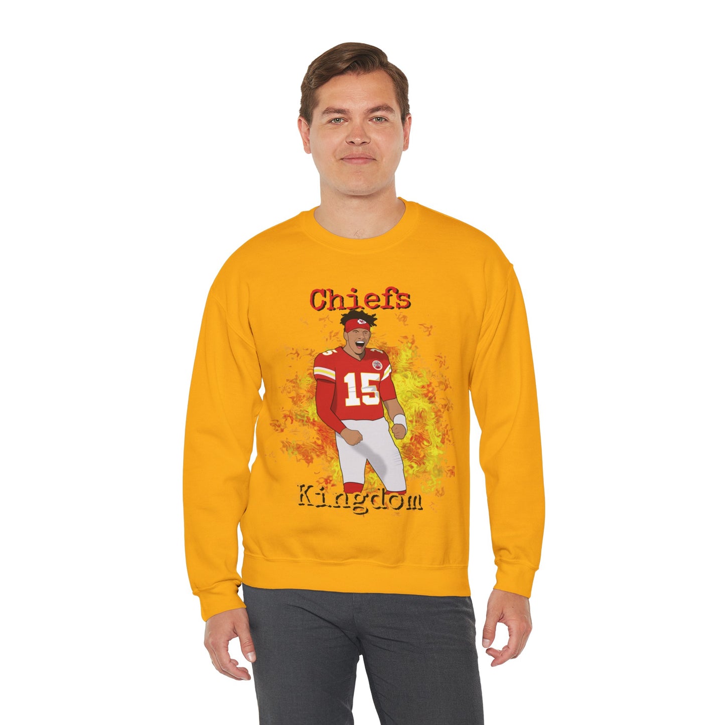 Patrick Mahomes Flex Crewneck Sweatshirt