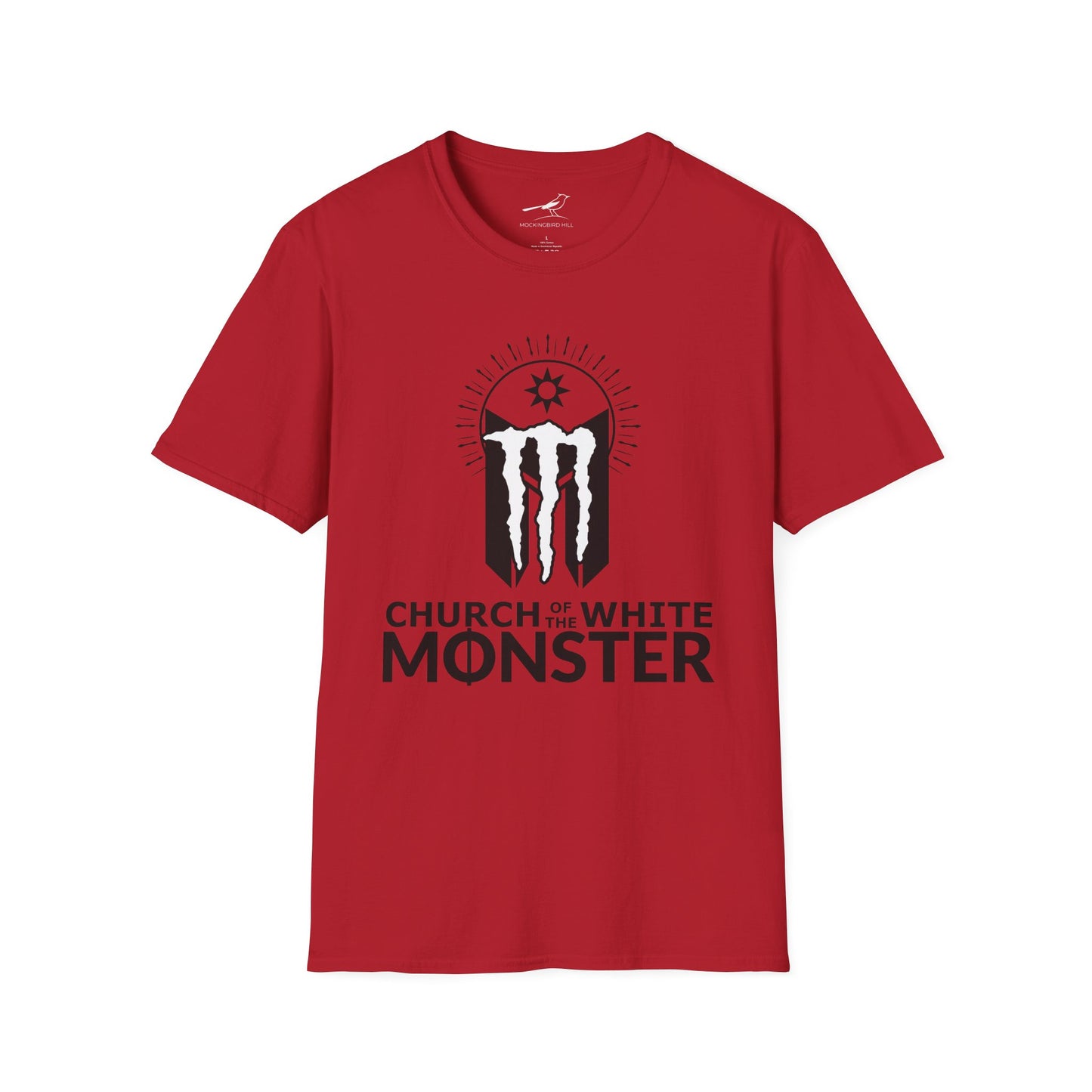 "Church of the White Monster" Unisex Softstyle T-Shirt